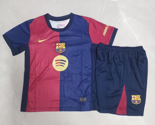 Barcelona kids home shirt 24/25