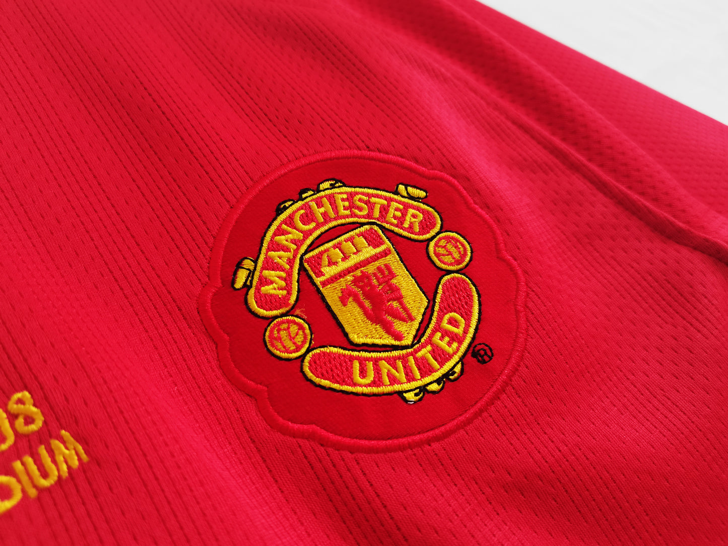 Manchester united 07/08 home shirt long sleeve