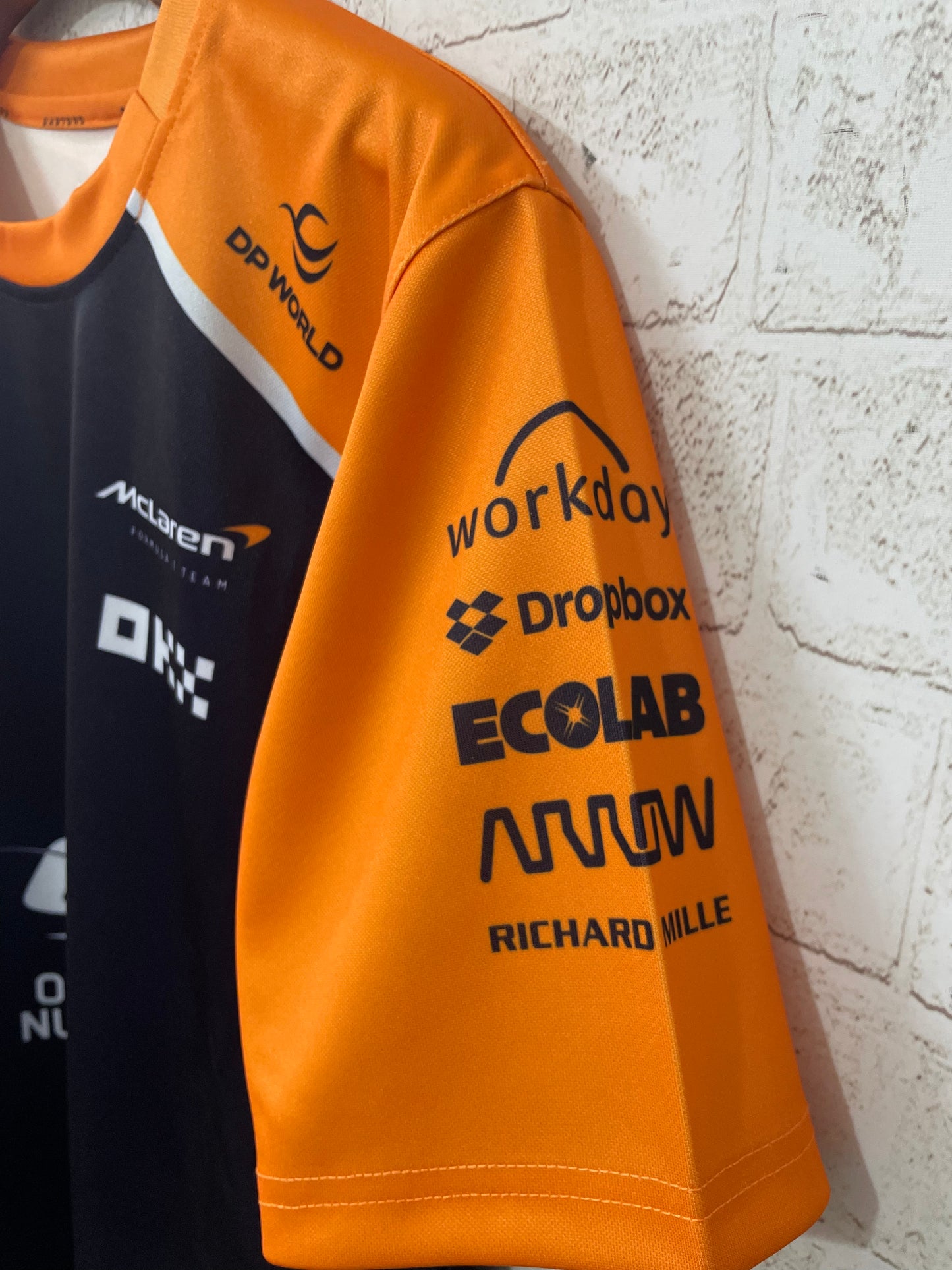 MCLAREN standard black shirt