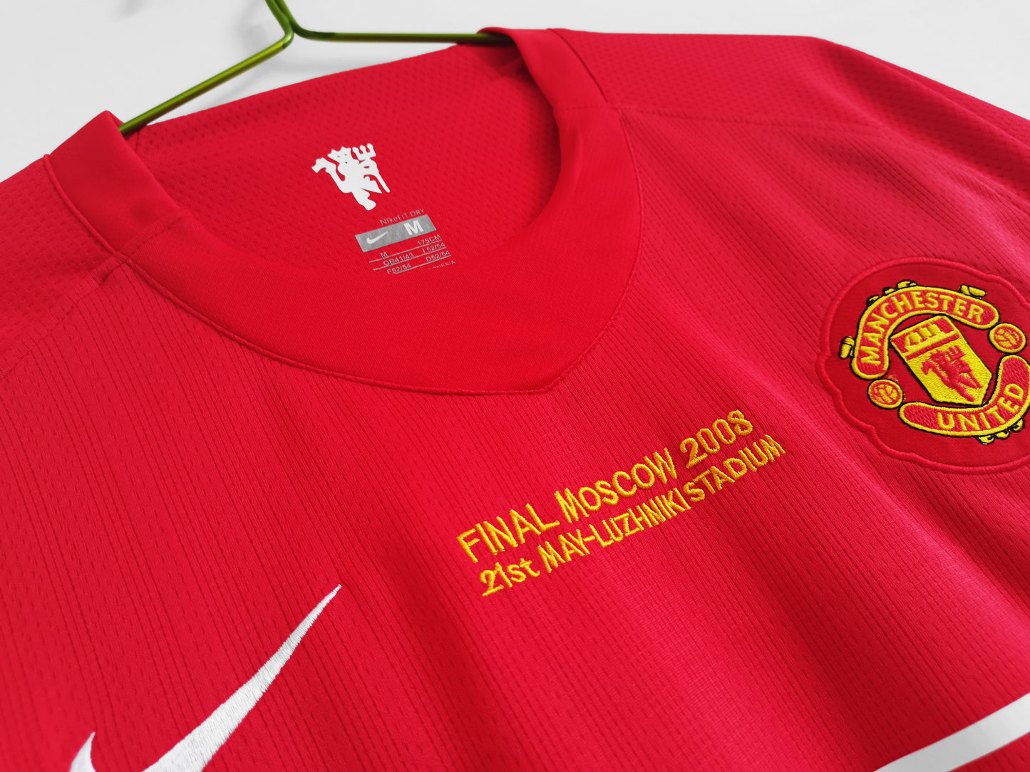 Manchester united 07/08 home shirt long sleeve