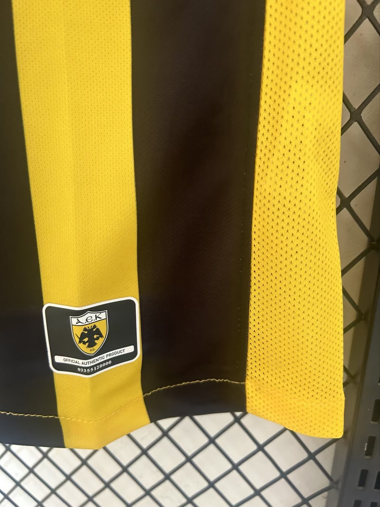 AEK FC home shirt 25/26