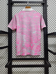 Real madrid special dragon pink shirt