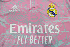 Real madrid special dragon pink shirt