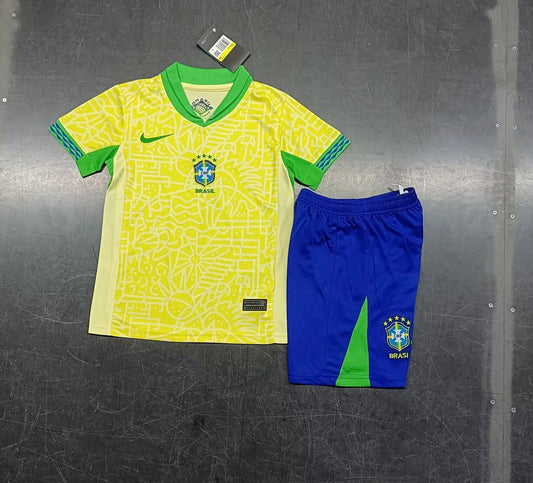 Brazil kids home shirt 24/25