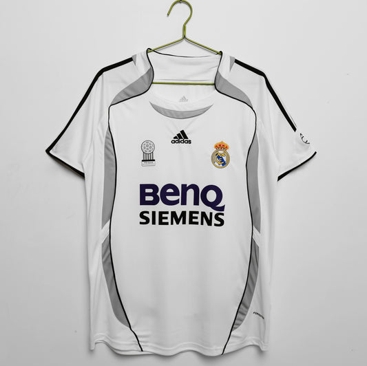 Real Madrid 06/07 home shirt