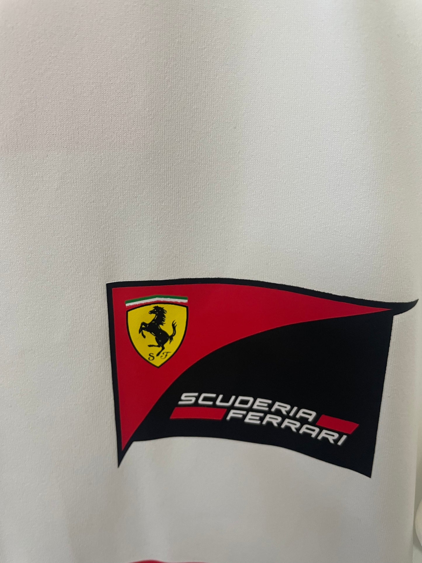 FERRARI white standard shirt