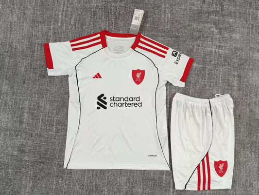Liverpool kids away shirt 25/26
