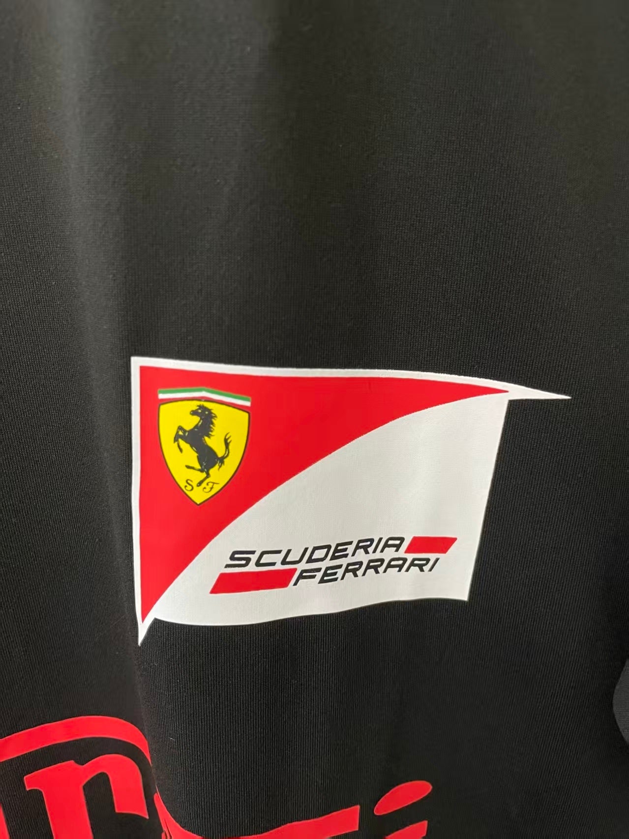 FERRARI black standard shirt
