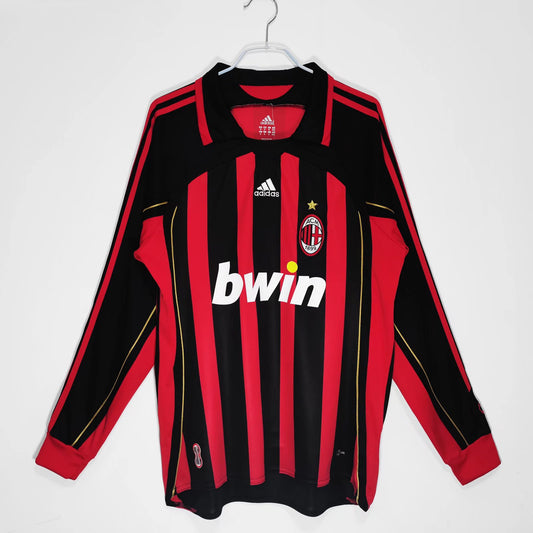 AC Milan 06/07 home shirt long sleeve