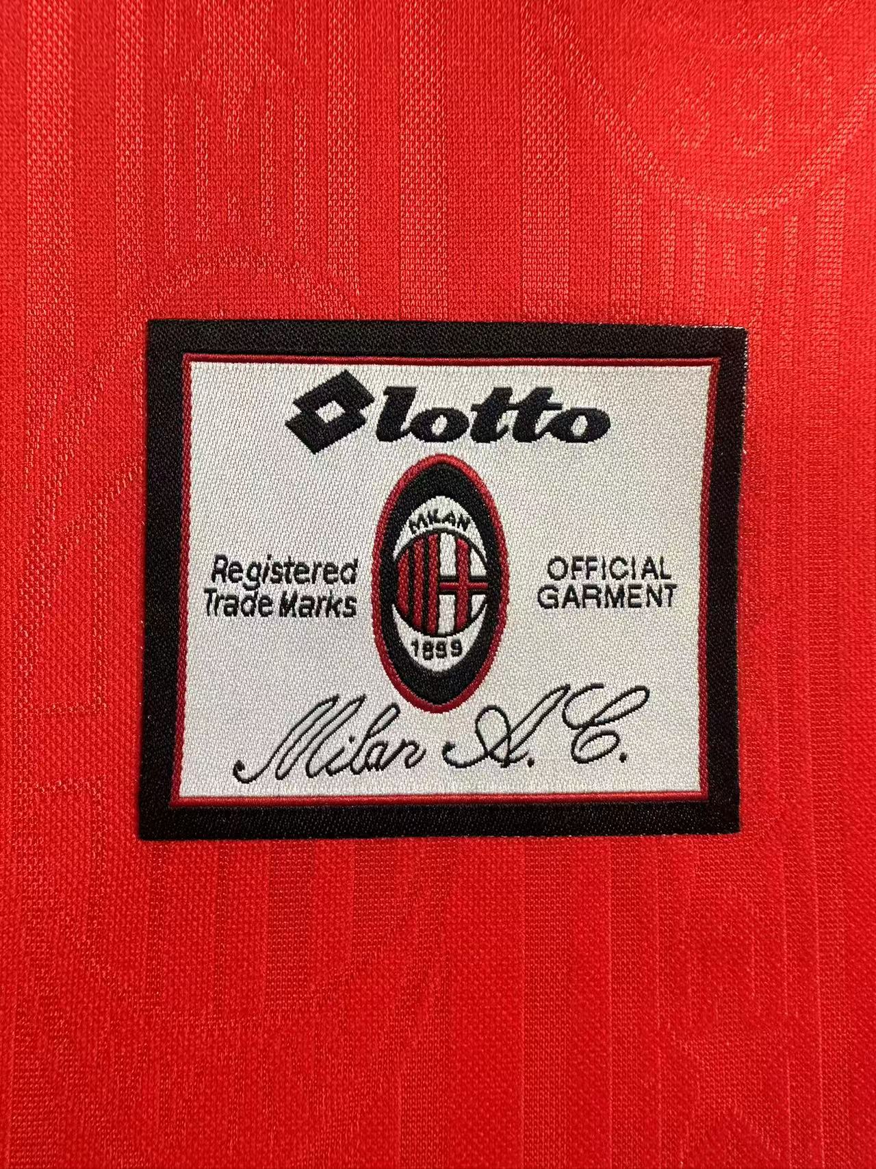 Milan 98/97 home shirt