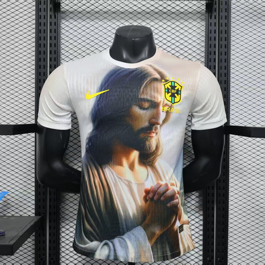 Brazil Jesus shirt PLAYERS VERSION