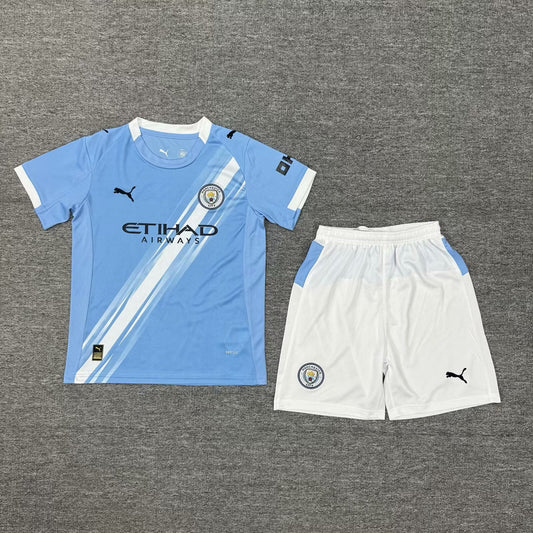 Manchester city kids home shirt 25/26