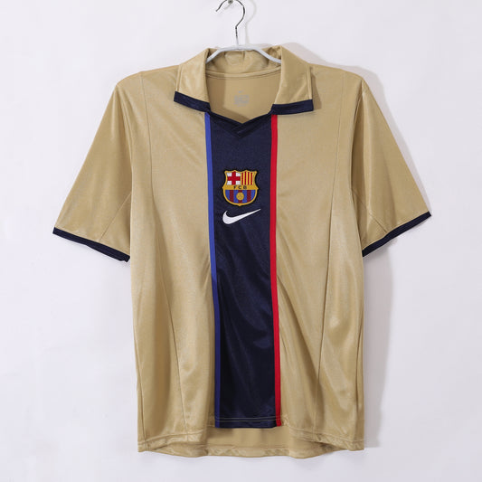 Barcelona 01/02 away shirt