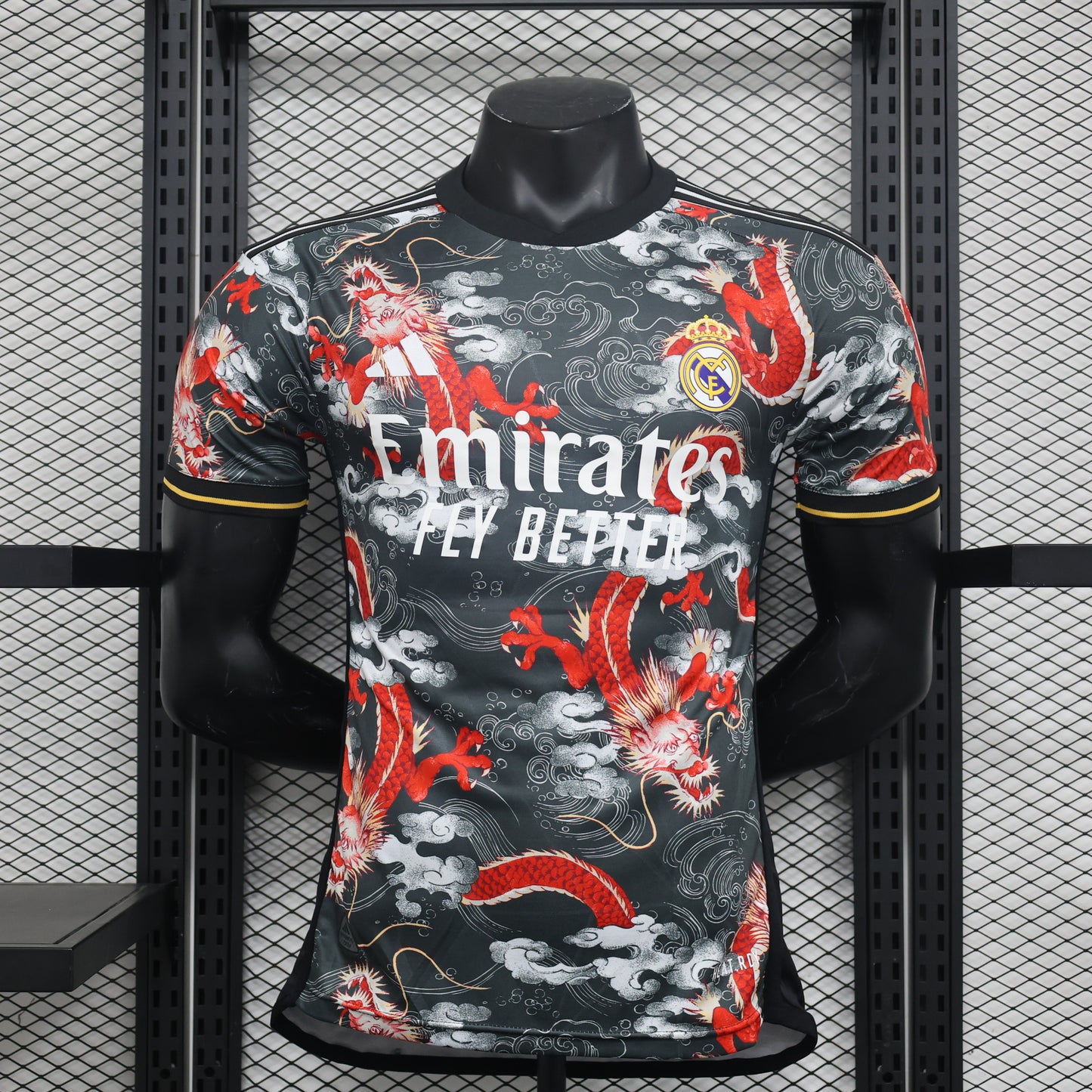 Real Madrid special dragon shirt