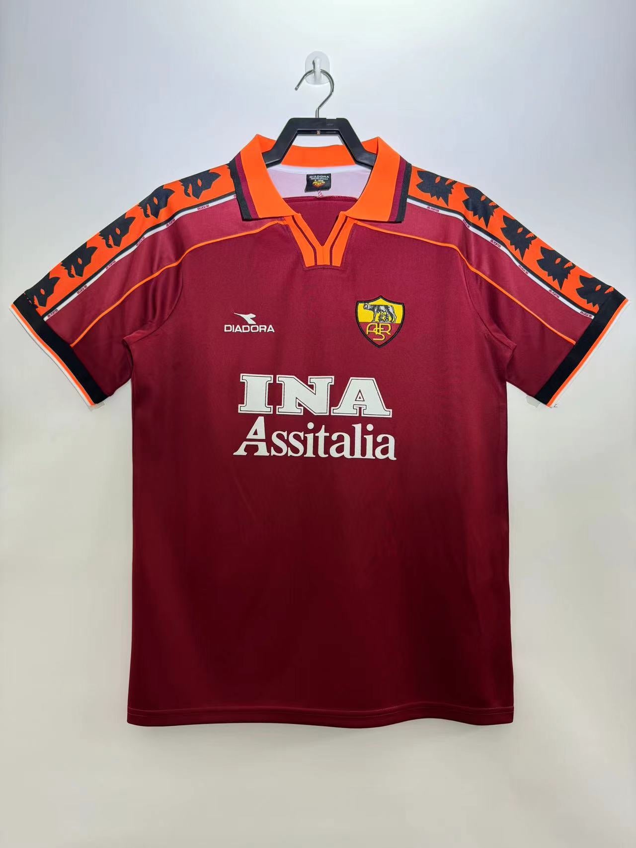 AS ROMA 98/99 home shirt