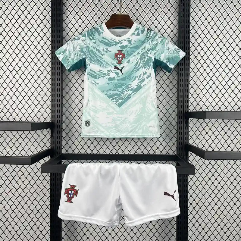 Portugal kids away shirt 26/27
