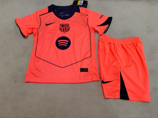 Barcelona kids third shirt 25/26