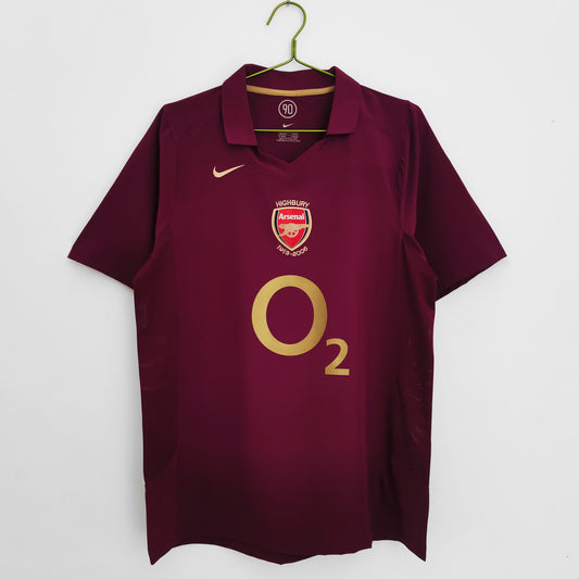 ARSENAL 05/06 home shirt