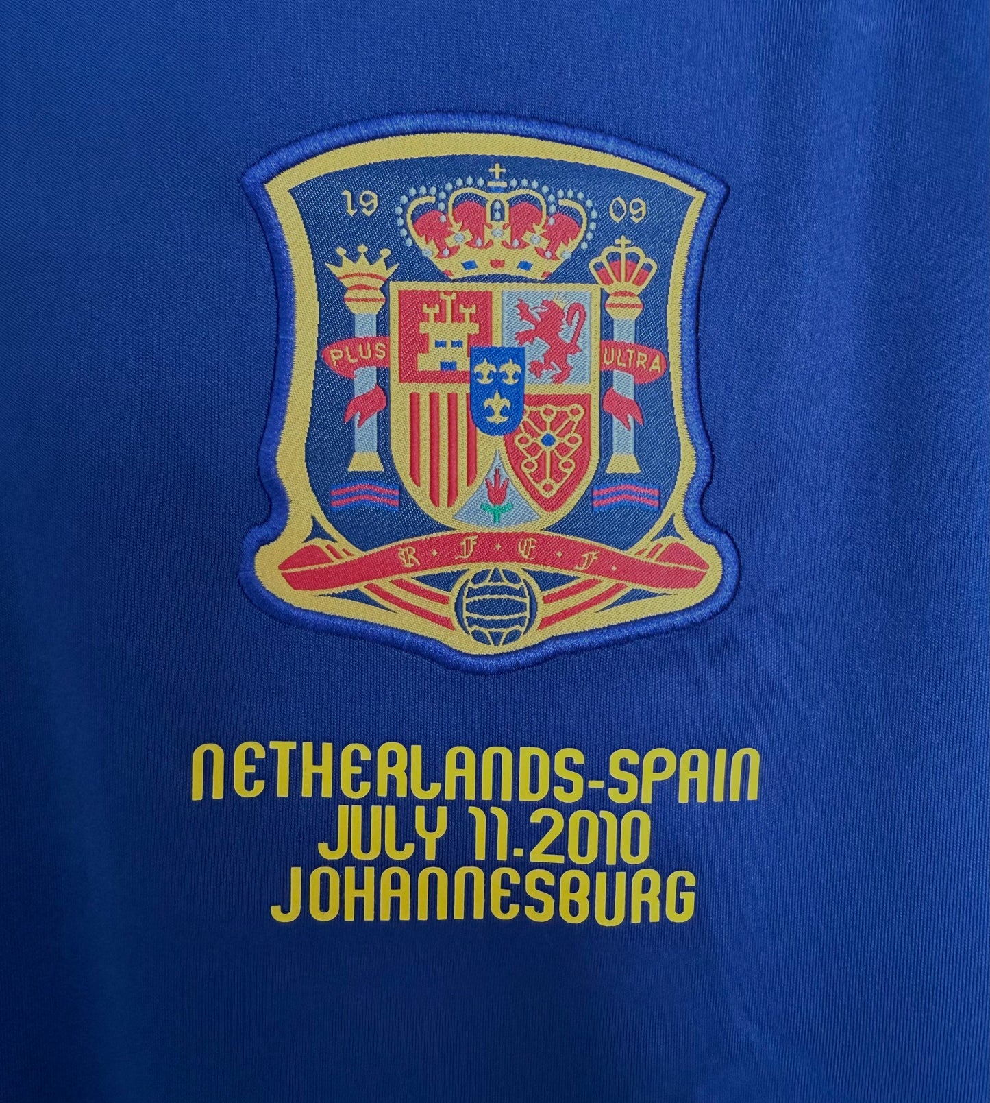 SPAIN 2010 away shirt