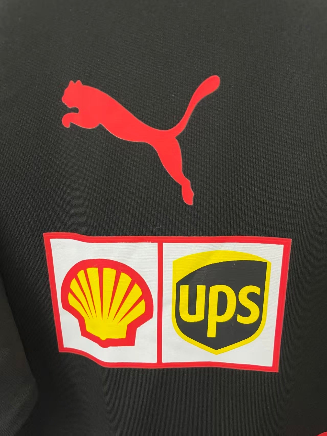 FERRARI black standard shirt