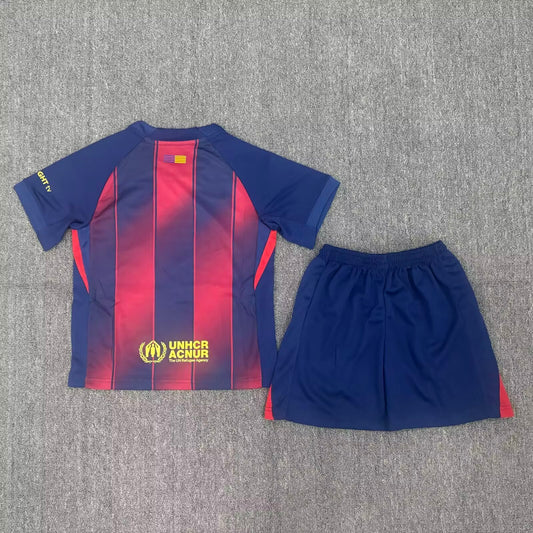 Barcelona kids home shirt 25/26