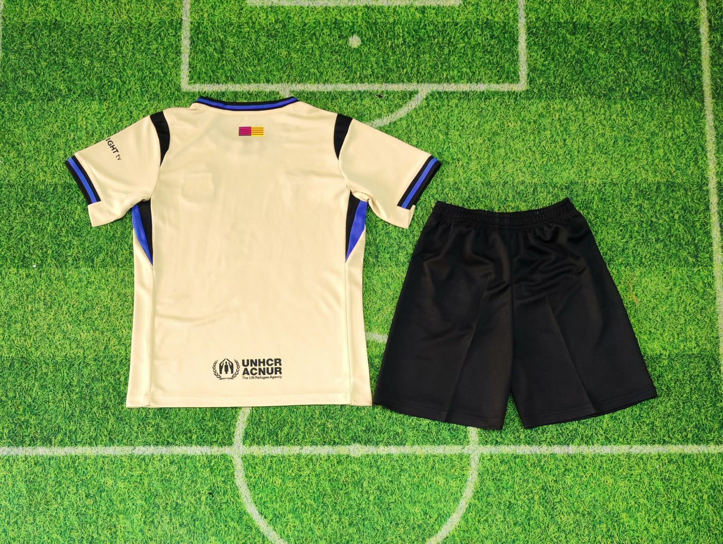Barcelona kids away shirt 25/26