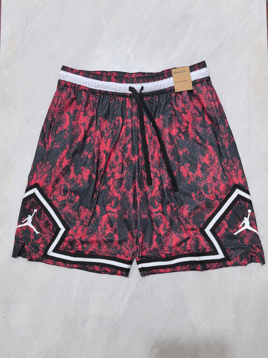 Jordan short red n black
