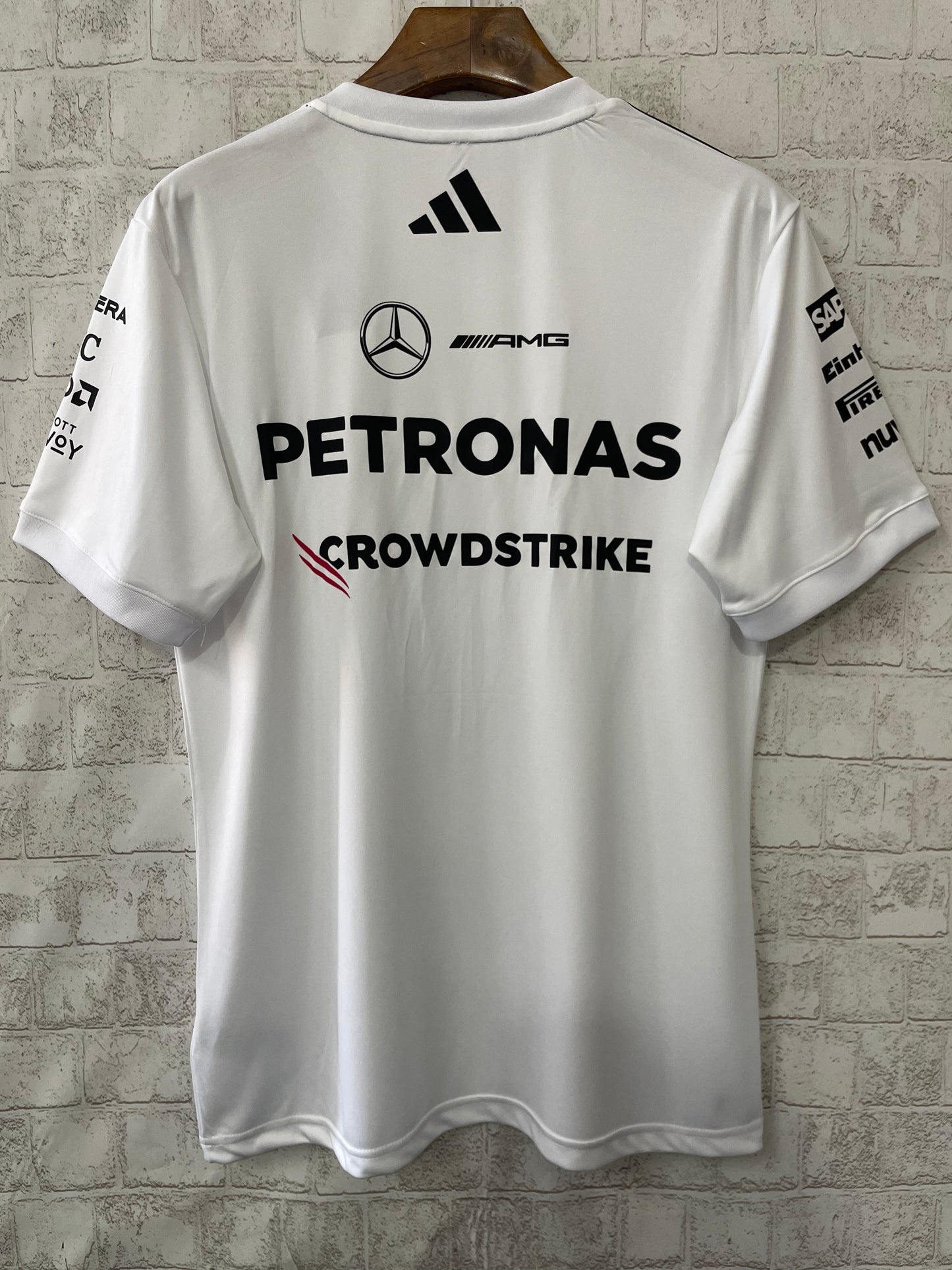 MERCENDES white standard shirt