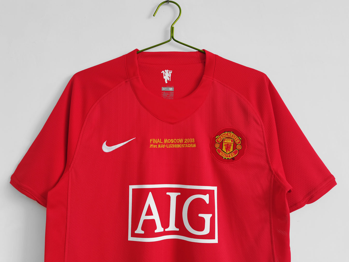 Manchester united 07/08 home shirt