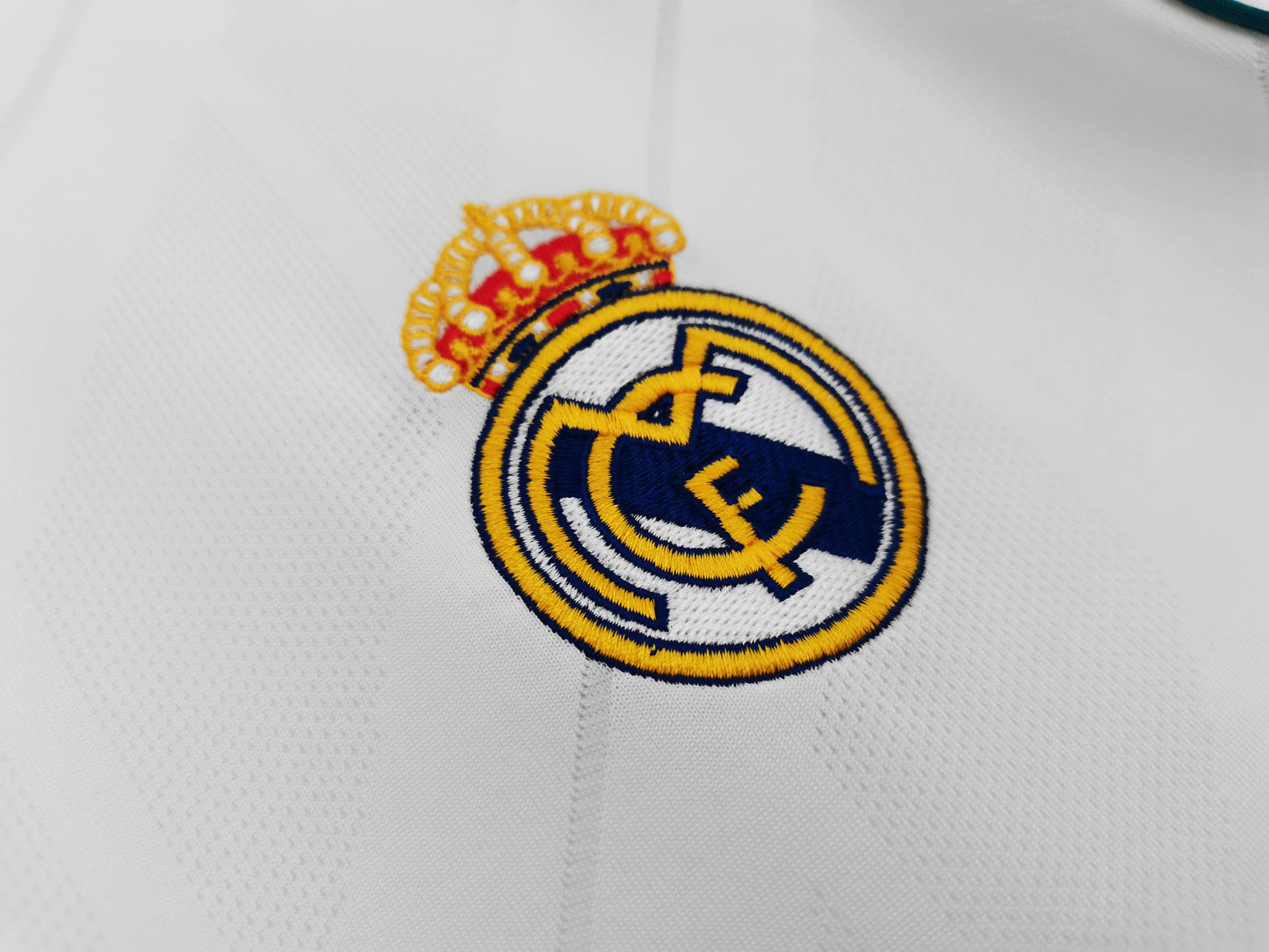 Real Madrid 17/18 home shirt long sleeve