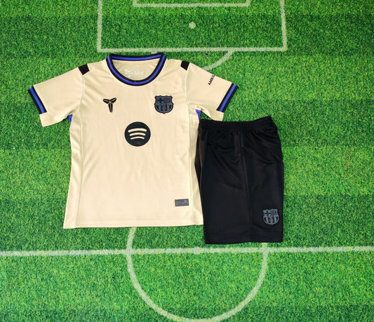 Barcelona kids away shirt 25/26