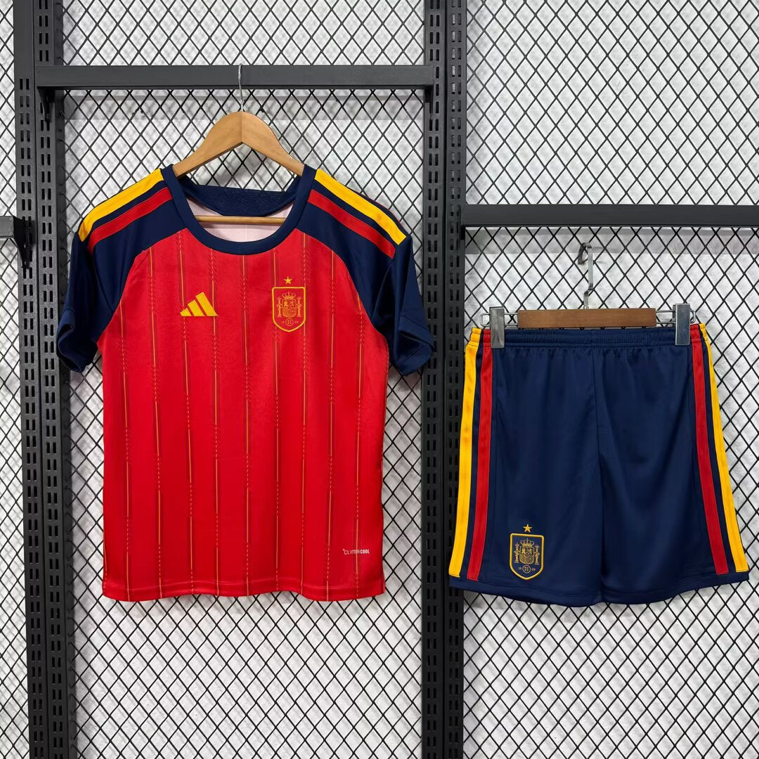 Spain kids home shirt 26/27