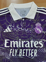 Real Madrid special purple dragon shirt