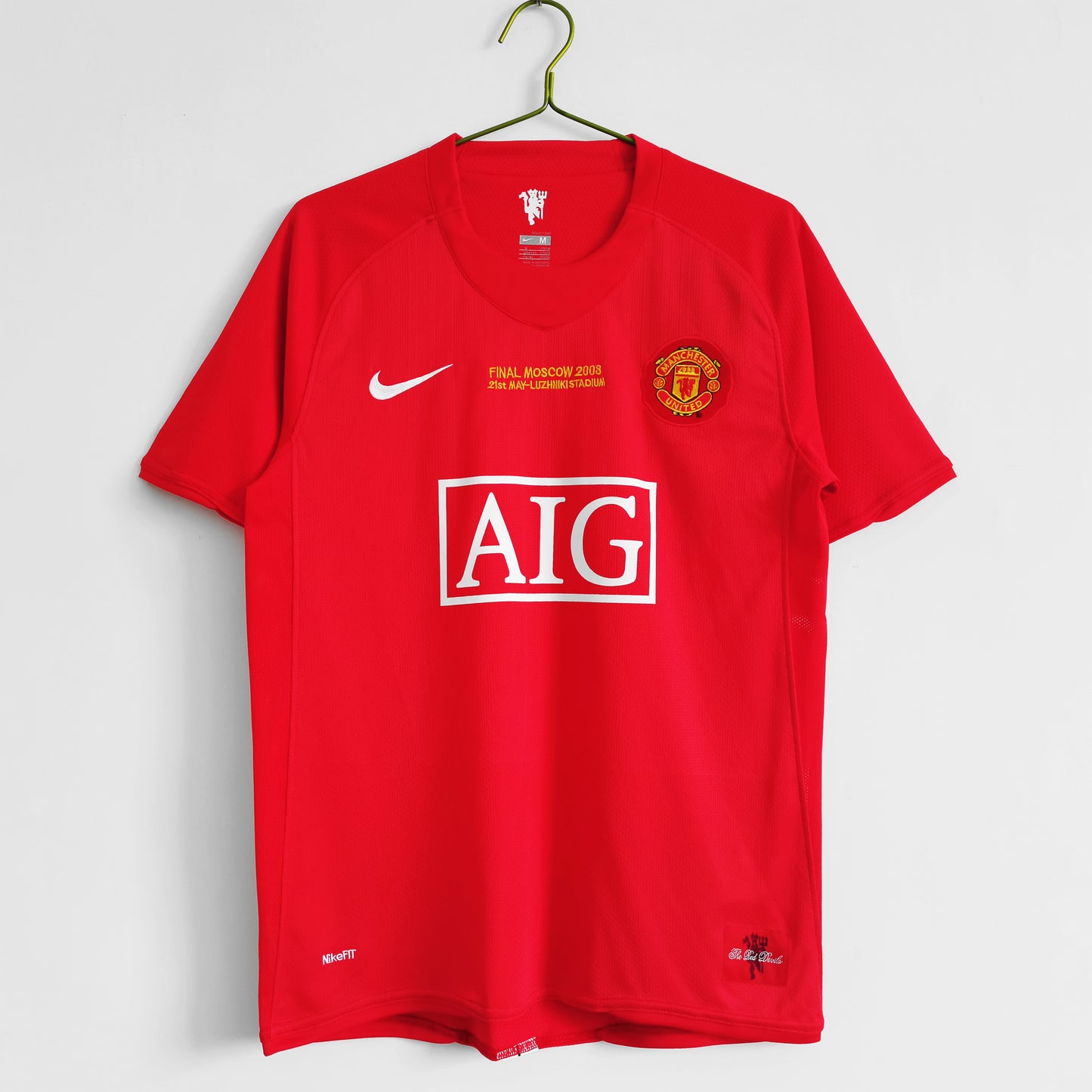 Manchester united 07/08 home shirt